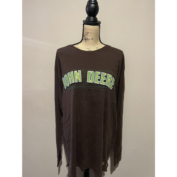 Vintage John Deere Men’s Embroidered Tshirt XL 90s Y2K - Picture 1 of 5